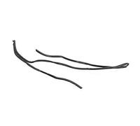 Qudinip Sello de Moldura de Parabrisas Delantero, Reemplazo Directo de Burlete de Moldura de Lámina de Metal de Goma, con Fácil Instalación, para Serie 5 E39 528i 530i 535i 540i M5