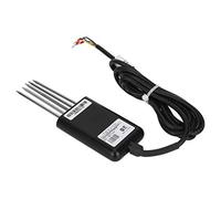 Qudinip Sensor de Suelo, RS485 7 en 1 Temperatura de Humedad del Suelo PH NPK EC Probador con Respuesta Rápida de Alta Precisión, para Experimentos Científicos Invernaderos de Riego con