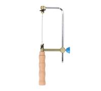 Qudinip Sierra de Calar, Sierra Cortadora de Trastes con de Troncos y Marco de Acero Forjado con 8 Cuchillas, para Proyectos de Artesanía en Madera