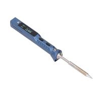 Qudinip Soldador Portátil TS101, Pantalla Digital Inteligente, Temperatura Ajustable, Pluma de Soldadura Eléctrica de 65 W con Punta TS B2, para Entrada de Alimentación Dual DC PD