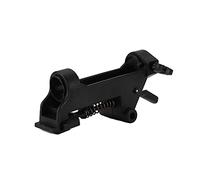 Qudinip Soporte de Propulsor de Motor, Soporte Giratorio Ligero Ajustable para Canoas de Kayak de Barco Inflable, Plástico, 1 Unidad