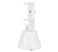 Qudinip Soporte para Teléfono con Cabezal Esférico Giratorio de 360 Grados, Seguimiento de Objetos con Seguimiento Facial Inteligente para Transmisión en Vivo, Uso en Interiores y Exteriores