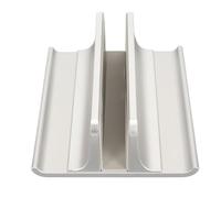 Qudinip Soporte Vertical para Computadora Portátil - Aleación de Aluminio Duradera, Ajustable para una Computadora Portátil Máxima de 17,3 Pulgadas - Diseño Que Ahorra Espacio para la Oficina en