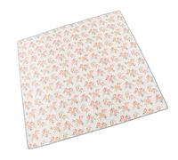 Qudinip Splat Mat Alfombrilla Impermeable para Silla Alta de bebé, Antideslizante y Lavable para Bebés, Grande 43,3 X 43,3 Pulgadas, Ideal para Uso en Interiores y Exteriores (SMT105-EF581)