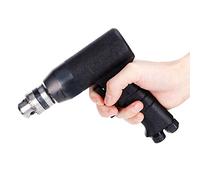 Qudinip Taladro Neumático de 3/8 pulg. Potente Taladro Neumático de Mano para Trabajos en Madera y Metal, Carcasa de Aleación de Zinc, Velocidad de 500 Rpm