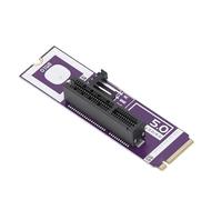 Qudinip Tarjeta Adaptadora PCIE5.0 a M2, Transferencia Rápida de Datos, Expansión NVME a PCIE para Edición de Vídeo Profesional y Modelado de Material PCB