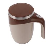 Qudinip Taza de café Agitadora Magnética Automática, Fácil Operación, Taza Autoagitadora Recargable por USB para Viajes en Casa y Oficina, 380ML (Café)