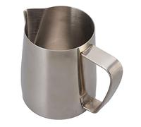 Qudinip Taza para Espumar Leche de Acero Inoxidable 304 de 350 Ml con Grande para un Arte Perfecto del café en Casa (Colores originales)