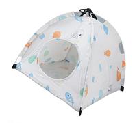 Qudinip Tienda de Campaña para Mascotas, Suave y Cómoda Tienda para Gatos para Mascotas Pequeñas, Tamaño de Relajación Interior 15,7 X 15,7 X 13,8 Pulgadas