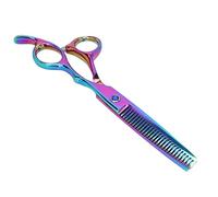 Qudinip Tijeras para Adelgazar el Cabello, Tijeras Profesionales de Acero Inoxidable de 6 Pulgadas para Cortes de Pelo para Hombres, Mujeres y Niños (Tijera de adelgazamiento)