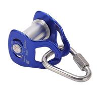 Qudinip Tirolina Deslizante de Polea para Deportes Al Aire para Niños y Adultos Aleación de Aluminio Ligera 20KN Deslizamiento Fácil 1 Polea para de Obstáculos