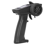 Qudinip Transmisor RC Multifunción, Control Remoto Compacto y Liviano con Pantalla LCD para Autos y Barcos RC, Control Inalámbrico 2.4G, Juego de 2 Piezas