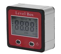 Qudinip Transportador Inclinómetro Digital con Imán Pantalla LCD de Alta Precisión Buscador de ángulo Portátil para Carpintería 5.6x5.4x2.5cm