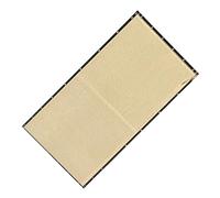 Qudinip Valla Protectora para Balcón Beige Engrosada para Prevención del Sol y Privacidad 1x5m Ideal para Patio y Jardín