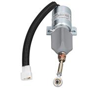 Qudinip Válvula Solenoide de Cierre Válvula de Corte de Motor de Alto Rendimiento para YUCHAI YC85 135 24V 1 Unidad