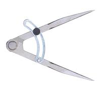 Qudinip Wing Compass Calibre Divisor Duradero de Acero Al Carbono para Carpintería, Cuero y Artesanía, 185 Mm (153mm)