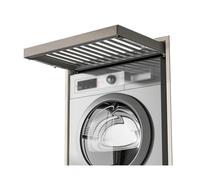 qudkdhs Cajón para Pantalones Oculto de aleación de Aluminio, Ideal para secar Ropa sobre la Lavadora y Ahorrar Espacio (85 cm)