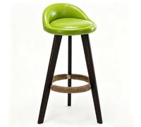qudkdhs Taburetes De Madera para Barra De Desayuno (C-Brown Legs,80cm)