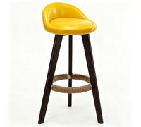 qudkdhs Taburetes De Madera para Barra De Desayuno (D-Brown Legs,60cm)