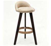 qudkdhs Taburetes De Madera para Barra De Desayuno (H-Brown Legs,60cm)