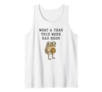 Qué año Esta Semana ha Sido estresada Rana de Lluvia del Desierto Camiseta sin Mangas