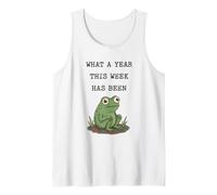 Qué año Esta Semana ha Sido Sarcasmo de Rana Camiseta sin Mangas