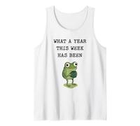 Qué año Esta Semana ha Sido una Rana Camiseta sin Mangas
