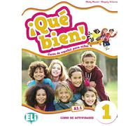 ¡Que bien! Libro de actividades. Per la Scuola elementare. Con File audio per il download (Vol. 1): Workbook + audio CD 1 (Corso di lingua spagnola. Scuola primaria)