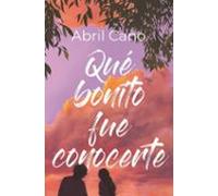 Qué bonito fue conocerte