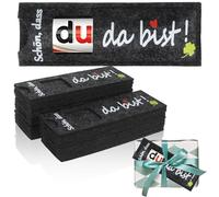 Qué Bueno Que Estés Aquí, 20 Fundas De Fieltro Para Regalos De Chocolate (Sin Chocolate), Regalos Para Invitados, Pequeño Detalle De Agradecimiento Para Bodas, Navidad, Bautizos, Cumpleaños Y Empleado