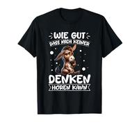 Qué Bueno Que Nadie Me Puede Escuchar Pensando Declaración De Burro Camiseta