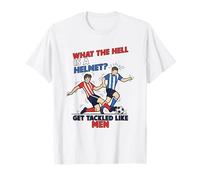 ¿Qué diablos es un Casco? Fútbol Divertido Camiseta