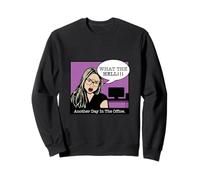 Qué diablos: Humor de Oficina Sudadera