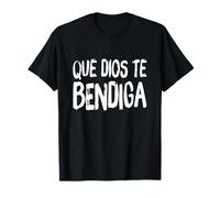 Que Dios Te Bendiga Dios te bendiga Cristiana Español Español Camiseta
