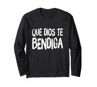Que Dios Te Bendiga Dios te Bendiga Cristiana Espanol Spanish Manga Larga