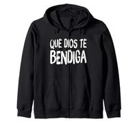 Que Dios Te Bendiga Dios te Bendiga Cristiana Espanol Spanish Sudadera con Capucha
