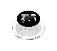 QUÉ EL F Funny Musical Nota Música Profesor Músico Meme PopSockets PopGrip para MagSafe
