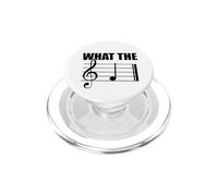QUÉ EL F Funny Musical Nota Música Profesor Músico Meme PopSockets PopGrip para MagSafe