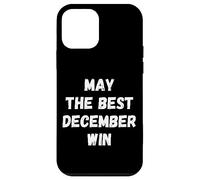 Que el Mejor Diciembre Gane Funny Cougar Girlfriend Carcasa para iPhone 12 mini