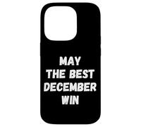 Que el Mejor Diciembre Gane Funny Cougar Girlfriend Carcasa para iPhone 14 Pro