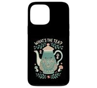 ¿Qué es el té? Dicho divertido Amante del té Hora del té Mujeres Hombres Carcasa para iPhone 13 Pro Max