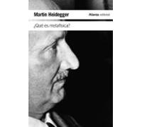 ¿qué Es Metafísica?