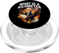Qué es un kilómetro gracioso 4 de julio Thomas Jefferson PopSockets PopGrip para MagSafe