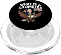 Qué es un kilómetro gracioso 4 de julio Thomas Jefferson PopSockets PopGrip para MagSafe