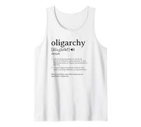Qué es una definición de oligarquía Mentes activistas políticas Camiseta sin Mangas
