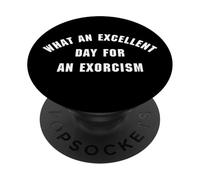 Que EXCELENTE DÍA para UN EXORCISMO PopSockets PopGrip Adhesivo