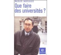 Que Faire Des Universites ?