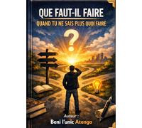 Que faut-il faire quand tu ne sais plus quoi faire ?: Le pare-feu de ta reconstruction