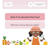 ¿Qué fruta descubriremos hoy? /What Fruit will we discover today?: Exploradores de fruta 3/ Fruit explorers 3 (Exploradores de frutas/ Fruit Explorers)