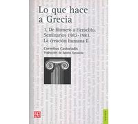 QUE HACE A GRECIA I: 280 (FILOSOFIA)
